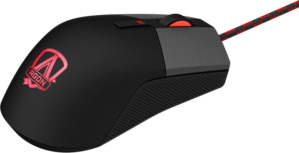 AOC Agon AGM700 Gaming Mouse - 16,000 DPI - Omron Switches - RGB effects - adjustable DPI - adjustable Weight